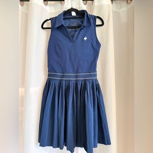 Le Coq Sportif Tennis Dress XL Blue Ragquette Club Stretch